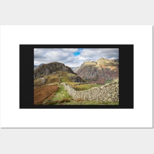 Side Pike, Pike o' Stickle & Harrison Stickle Posters and Art